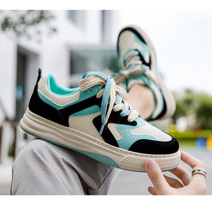 Spring Men's Casual Fashion Platform Canvas Shoes