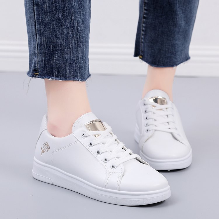 Little White Shoes Women Summer All Match Flat Shoes