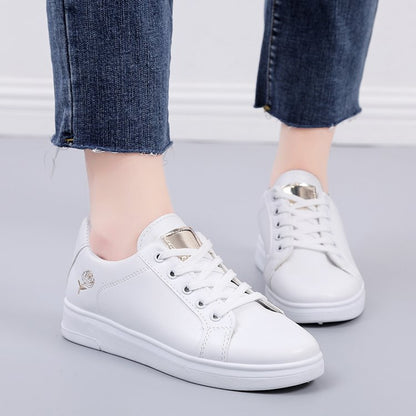 Little White Shoes Women Summer All Match Flat Shoes